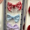 12-point polyester lace bow tie, hand-tied bow tie, diy lace decoration accessories, toy accessories customization Specification image